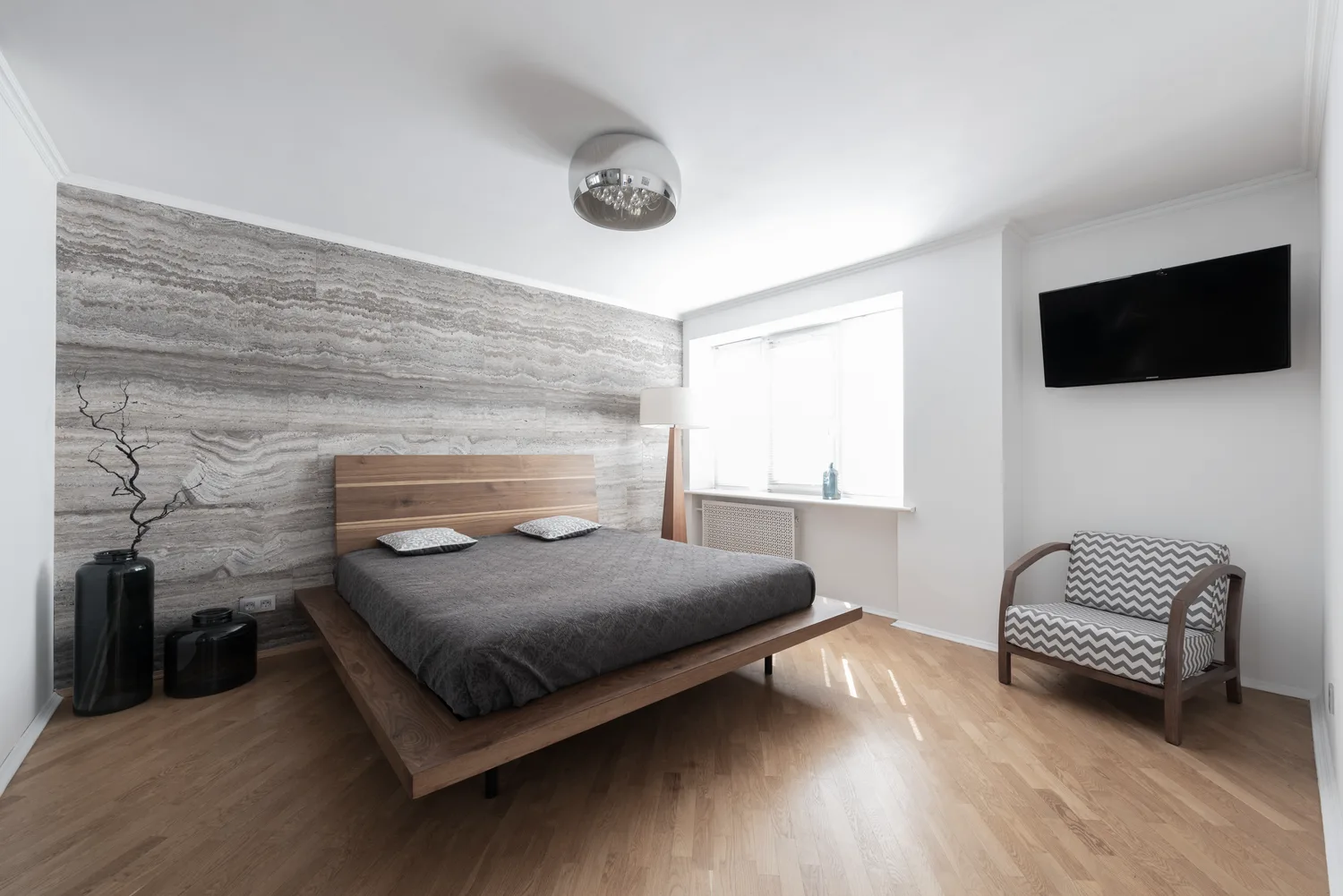 Pell Bedroom — Garden flat, Peckham